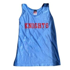 Alleson Athletic Blue Knights‎ Sporty Tank Top - Small Women's